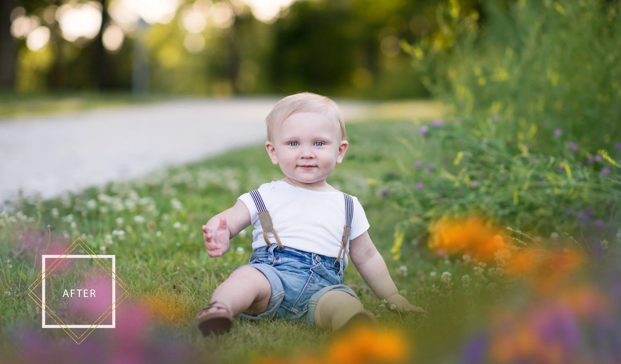 Bubbles & Blossoms Overlay & Actions Bundle - Image 11
