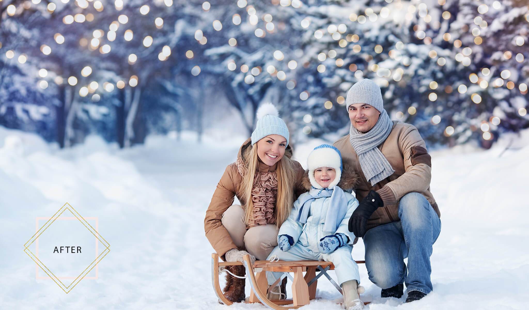 Holiday Bokeh + Holiday Magic Bundle for Photoshop - Image 15