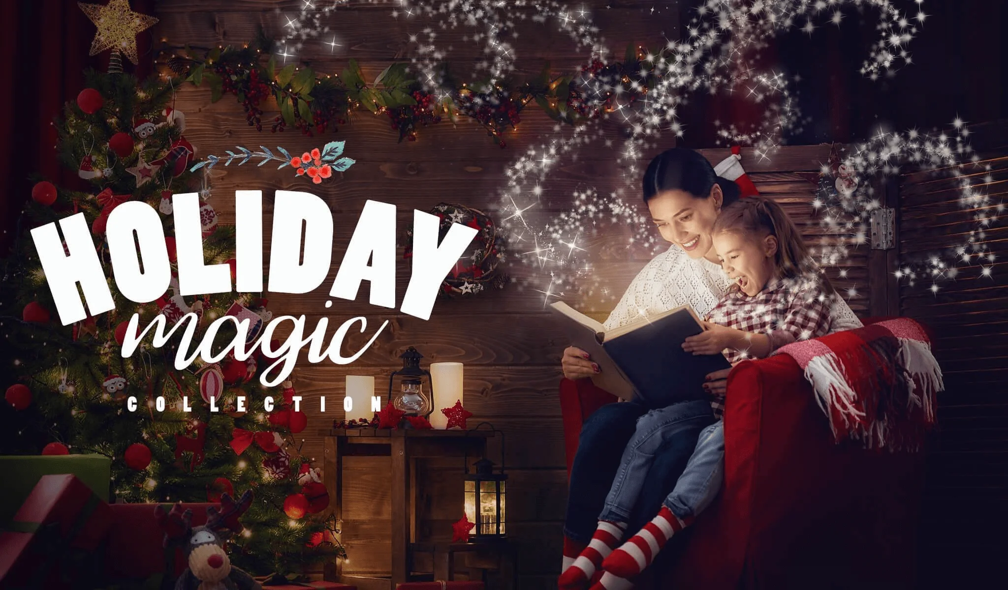 Holiday Bokeh + Holiday Magic Bundle for Photoshop - Image 27