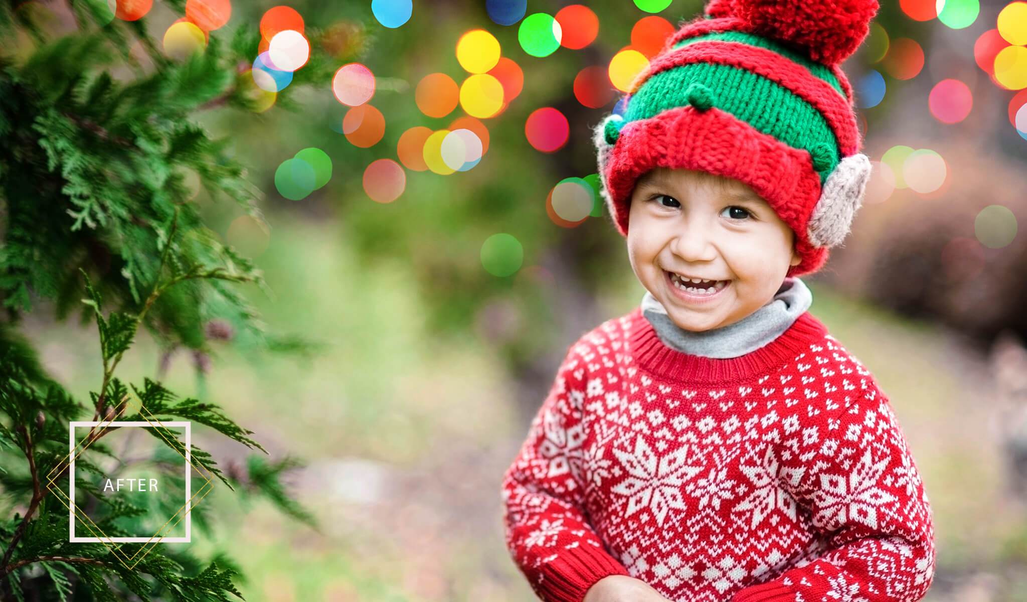 Holiday Bokeh + Holiday Magic Bundle for Photoshop - Image 9