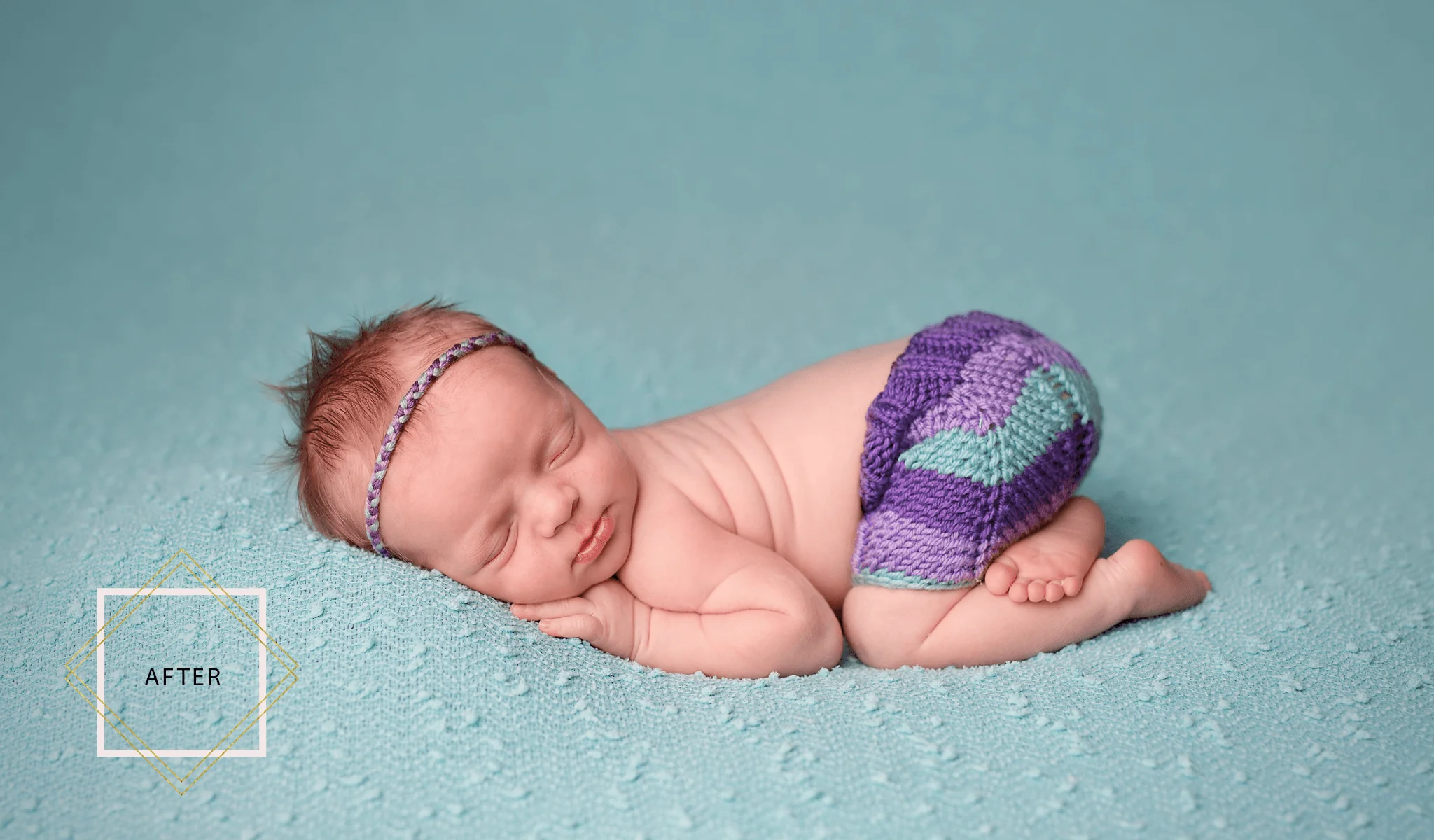 LUXE Newborn Photoshop Actions Collection - Image 3