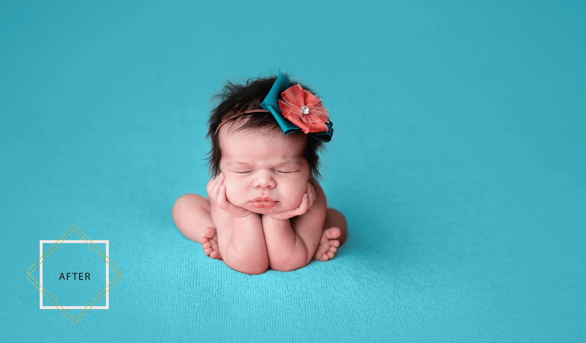 LUXE Newborn Photoshop Actions Collection - Image 7