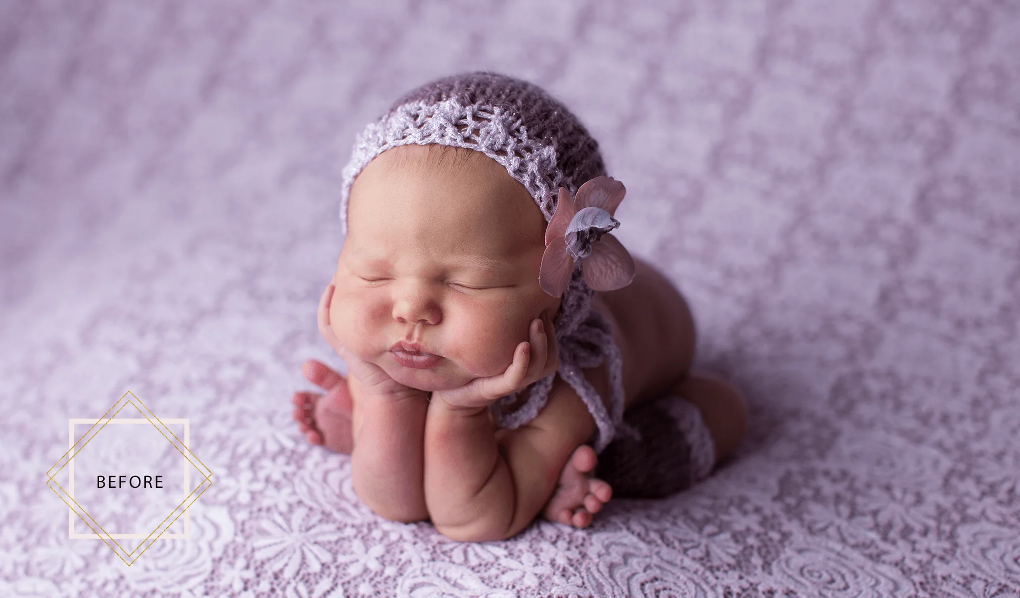 LUXE Newborn Photoshop Actions Collection - Image 8