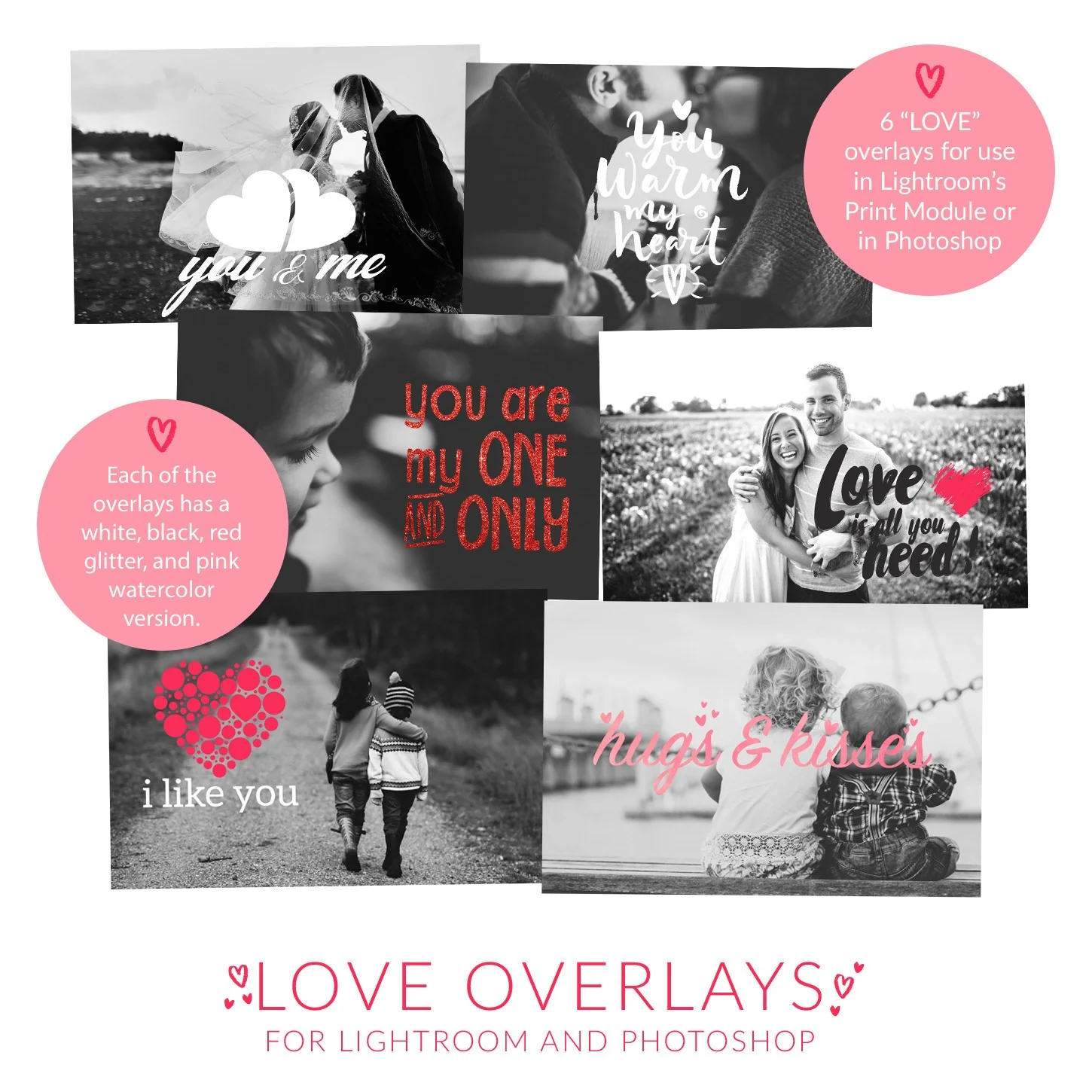 PRETTY Valentine Overlays